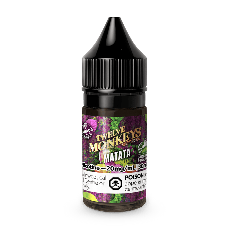 12 MONKEYS SALTS (30ml) - variant_title - Nicotine Strength: option1_value - Inspired Vapor Company