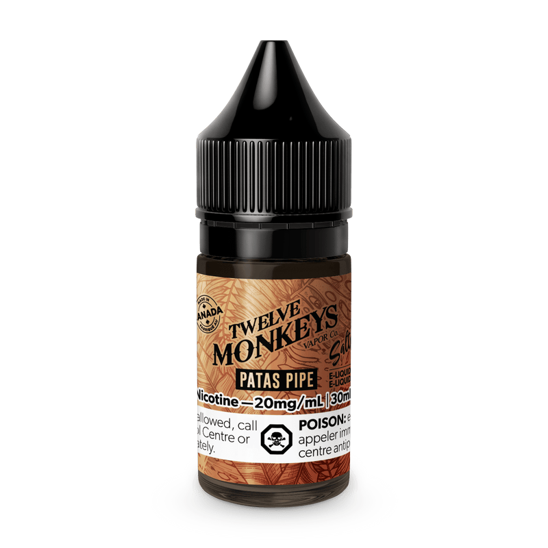 12 MONKEYS SALTS (30ml) - variant_title - Nicotine Strength: option1_value - Inspired Vapor Company