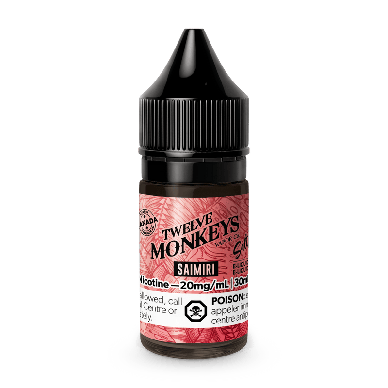 12 MONKEYS SALTS (30ml) - variant_title - Nicotine Strength: option1_value - Inspired Vapor Company
