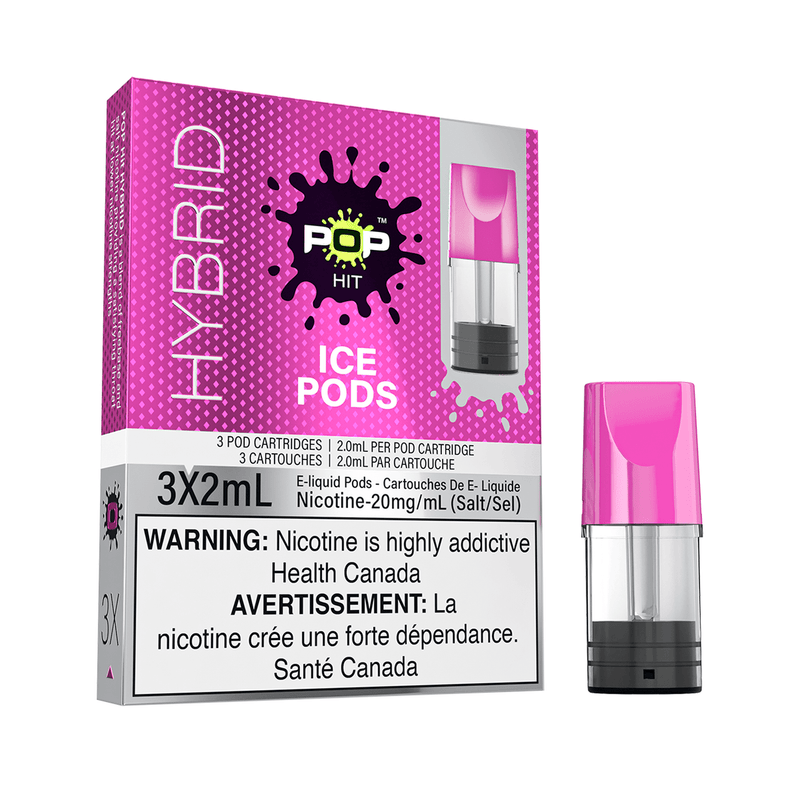 POP HITS HYBRID PODS - variant_title - Nicotine Strength: option1_value - Inspired Vapor Company