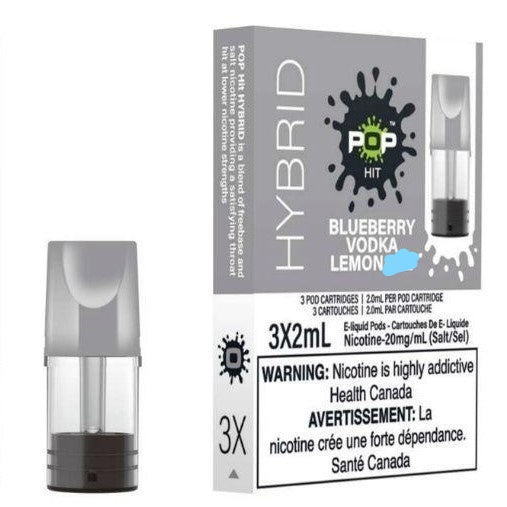 POP HITS HYBRID PODS - variant_title - Nicotine Strength: option1_value - Inspired Vapor Company