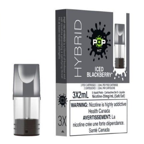 POP HITS HYBRID PODS - variant_title - Nicotine Strength: option1_value - Inspired Vapor Company
