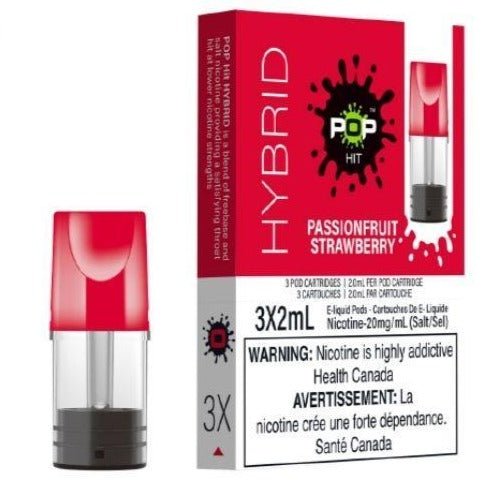 POP HITS HYBRID PODS - variant_title - Nicotine Strength: option1_value - Inspired Vapor Company