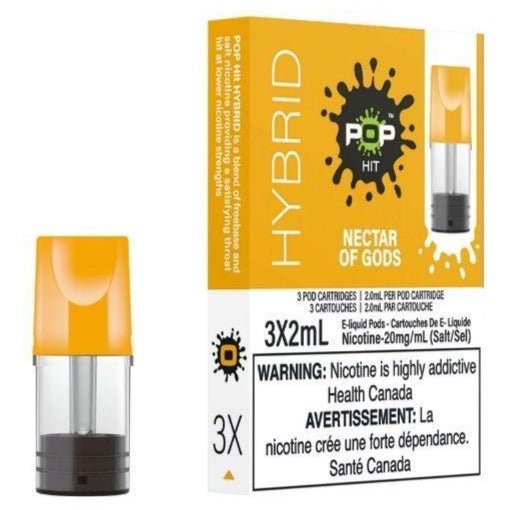 POP HITS HYBRID PODS - variant_title - Nicotine Strength: option1_value - Inspired Vapor Company