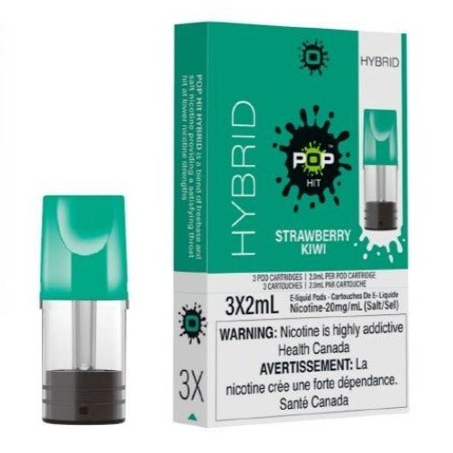 POP HITS HYBRID PODS - variant_title - Nicotine Strength: option1_value - Inspired Vapor Company