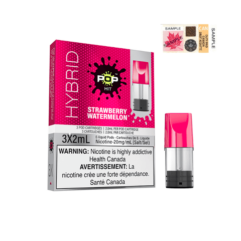 POP HITS HYBRID PODS - variant_title - Nicotine Strength: option1_value - Inspired Vapor Company