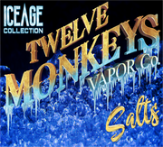 12 MONKEYS: ICE AGE SALTS (30ml) - variant_title - Nicotine Strength: option1_value - Inspired Vapor Company