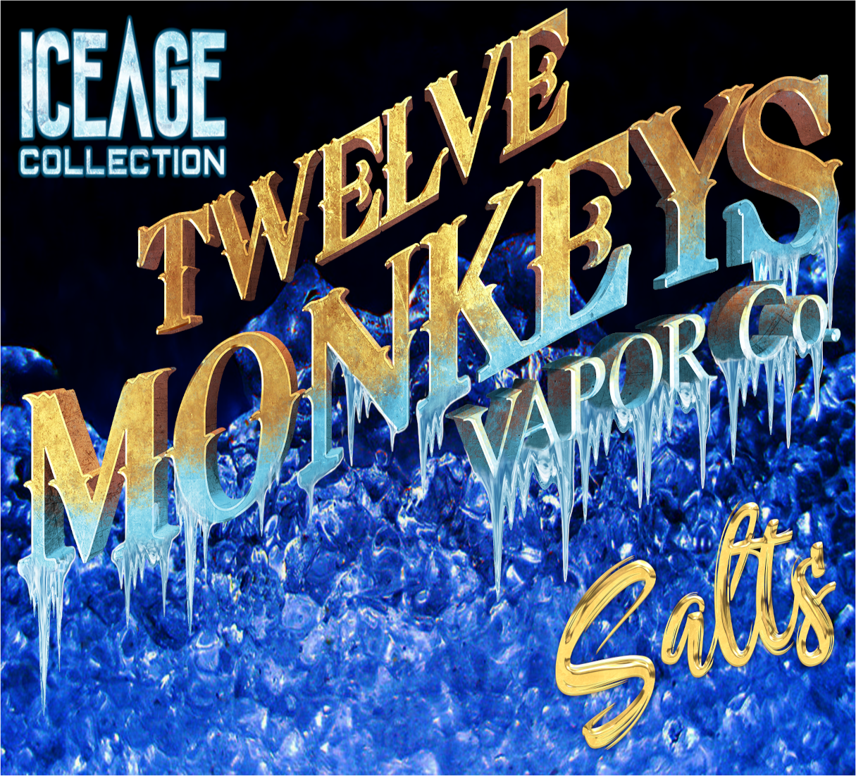 12 MONKEYS: ICE AGE SALTS (30ml)