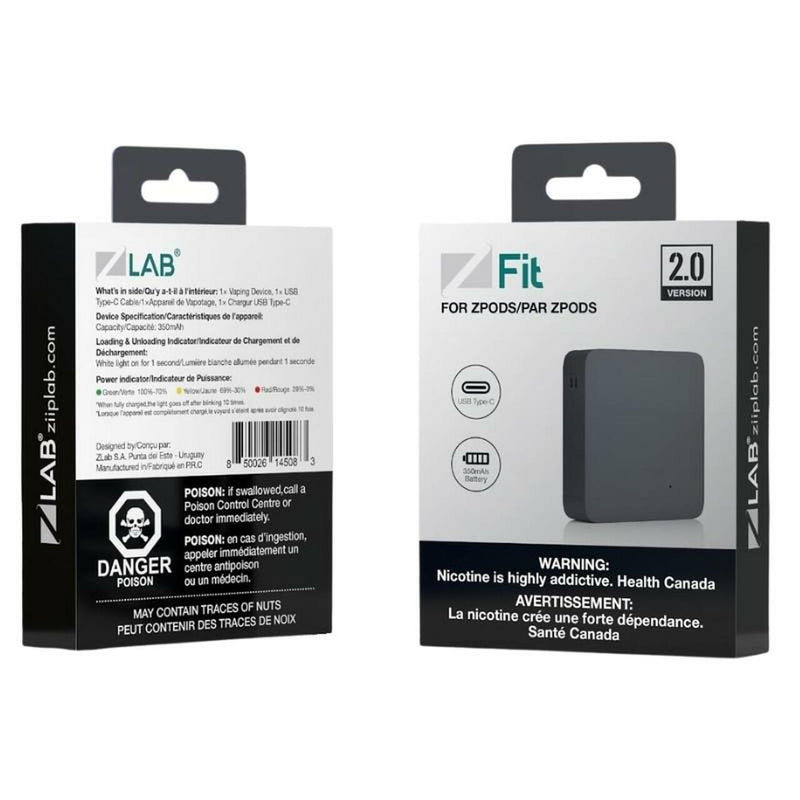 Z FIT DEVICE (STLTH COMPATIBLE) - variant_title - Nicotine Strength: option1_value - Inspired Vapor Company