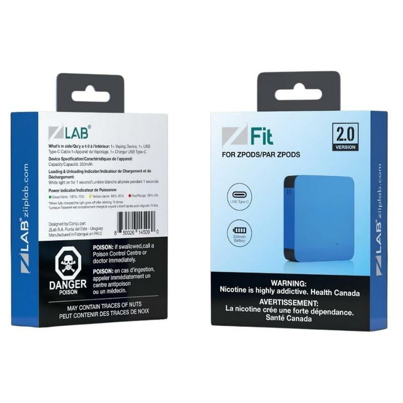 Z FIT DEVICE (STLTH COMPATIBLE) - variant_title - Nicotine Strength: option1_value - Inspired Vapor Company