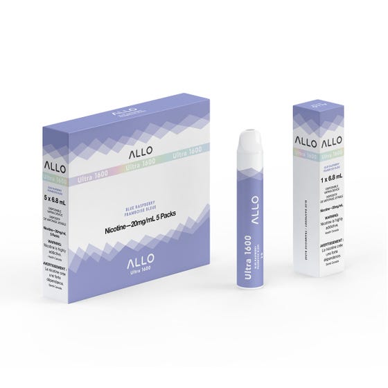 ALLO ULTRA 1600 DISPOSABLE *LAST CALL* - variant_title - Nicotine Strength: option1_value - Inspired Vapor Company