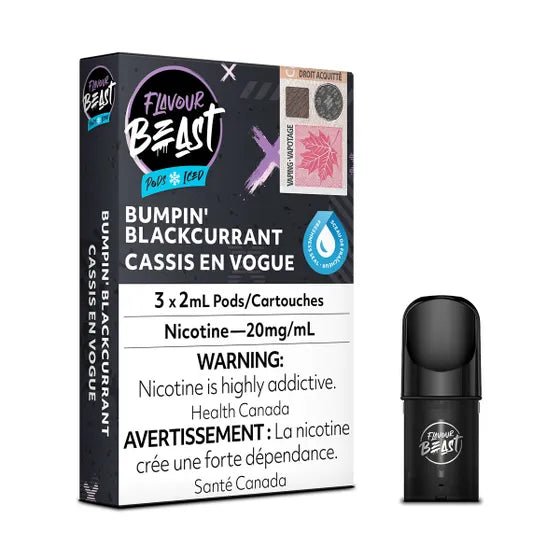 FLAVOUR BEAST POD PACK * LAST CALL * - variant_title - Nicotine Strength: option1_value - Inspired Vapor Company