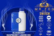 MR FOG SWITCH - 5500 DISPOSABLE - variant_title - Nicotine Strength: option1_value - Inspired Vapor Company