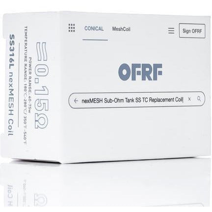 OFRF NEXMESH SUB-OHM COILS (2 PACK) - *LAST CALL*