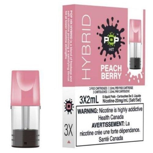 POP HITS HYBRID PODS - variant_title - Nicotine Strength: option1_value - Inspired Vapor Company
