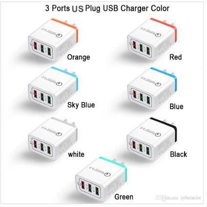 QUALCOMM QUICK CHARGER BLOCK (3.0 AMP) - variant_title - Nicotine Strength: option1_value - Inspired Vapor Company