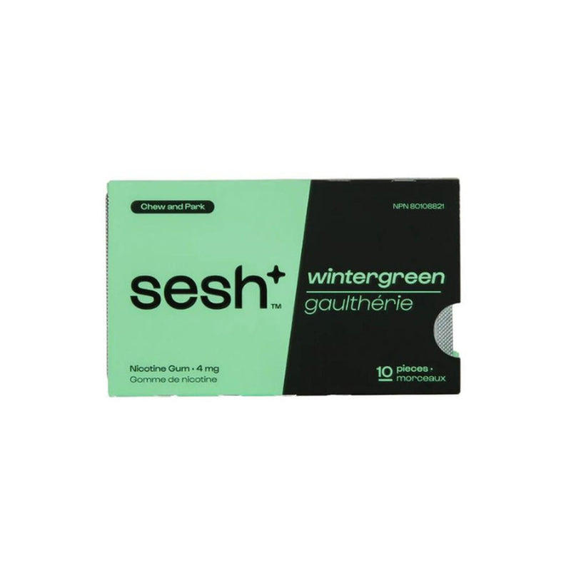 SESH PLUS NICOTINE GUM - 1 PACK - variant_title - Nicotine Strength: option1_value - Inspired Vapor Company