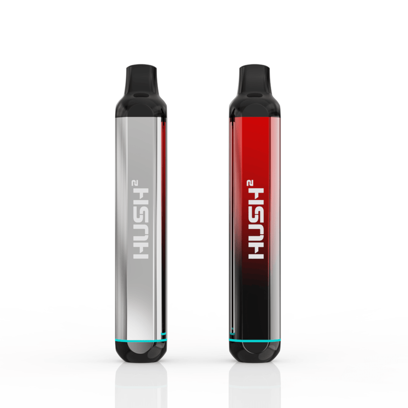 NOVA HUSH 2 ELECTROPLATED 510 THREAD BATTERY - variant_title - Nicotine Strength: option1_value - Inspired Vapor Company
