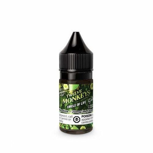 12 MONKEYS SALTS (30ml) - variant_title - Nicotine Strength: option1_value - Inspired Vapor Company
